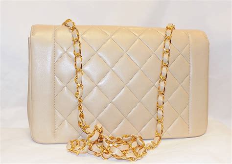 cream quilted chanel bag|Chanel waist bag vintage.